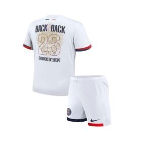 Maillot Enfant PSG Extérieur 2 étoiles Champions D'Europe 26
