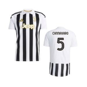 Maillot Juventus Domicile 2026/2027 (Cannavaro 5)