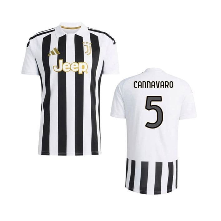 Maillot Juventus Domicile 2026/2027 (Cannavaro 5)