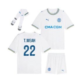 Maillot Kit Marseille Domicile Enfant 2026/2027 (T.Weah 22)