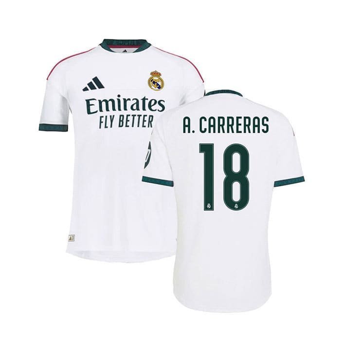 Maillot Real Madrid Domicile 2026/2027 (A.Carreras 18)