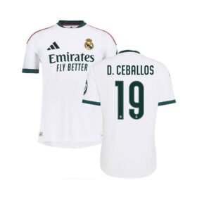 Maillot Real Madrid Domicile 2026/2027 (D.Ceballos 19)
