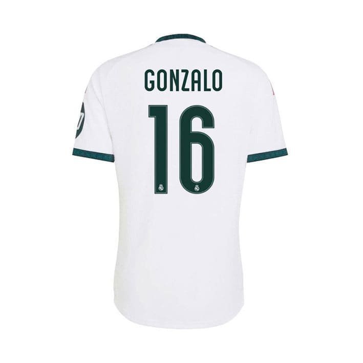 Maillot Real Madrid Domicile 2026/2027 (Gonzalo 16) – Image 3