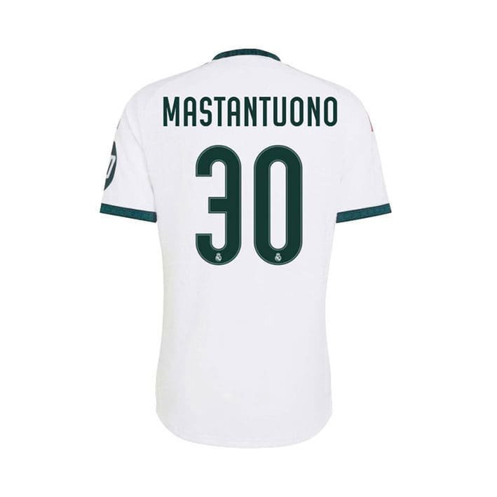 Maillot Real Madrid Domicile 2026/2027 (Mastantuono 30) – Image 3