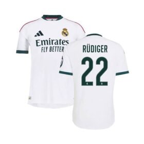 Maillot Real Madrid Domicile 2026/2027 (Rüdiger 22)