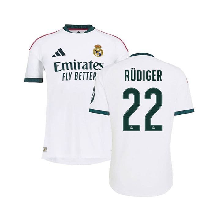 Maillot Real Madrid Domicile 2026/2027 (Rüdiger 22)