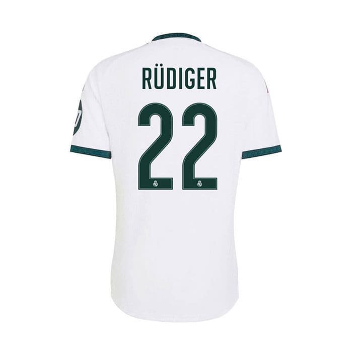 Maillot Real Madrid Domicile 2026/2027 (Rüdiger 22) – Image 3