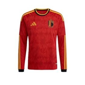 Maillot Belgique Domicile Manches Longues 2026/2027 Homme