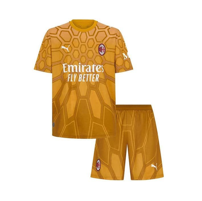 Maillot Enfant AC Milan Gardien 2026/2027 Or