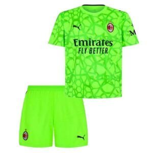 Maillot Enfant AC Milan Gardien 2026/2027 Vert
