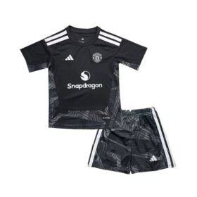 Maillot Enfant Manchester United Gardien 2026/2027 Noir