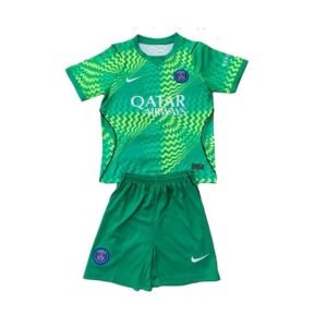 Alternative view of Maillot Enfant PSG Gardien 2026/27 Vert