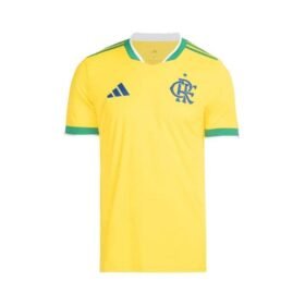 Maillot Pré-Match Flamengo 2026 Homme Jaune