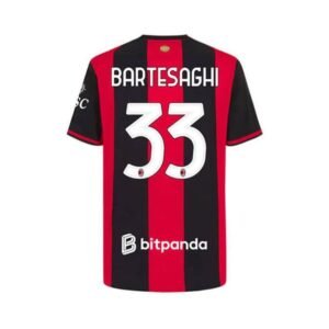 Alternative view of Maillot AC Milan Domicile 2026/2027 (Bartesaghi 33)