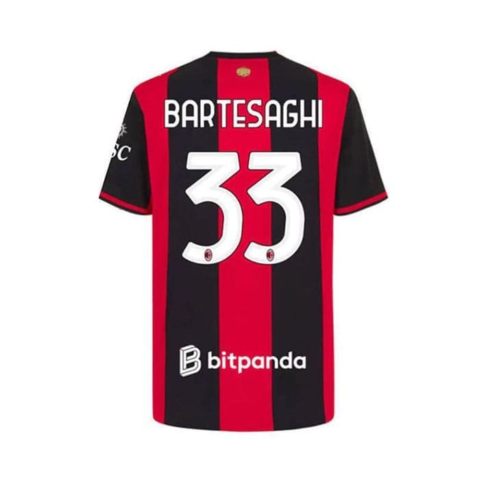 Maillot AC Milan Domicile 2026/2027 (Bartesaghi 33) – Image 2
