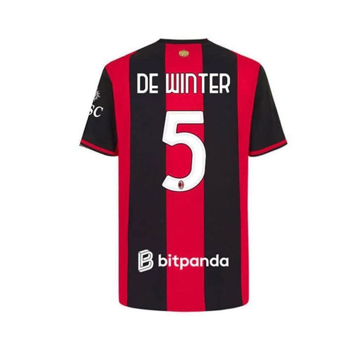 Maillot AC Milan Domicile 2026/2027 (De Winter 5) – Image 2