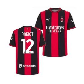 Maillot AC Milan Domicile 2026/2027 (Rabiot 12)