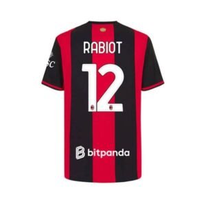 Alternative view of Maillot AC Milan Domicile 2026/2027 (Rabiot 12)