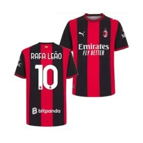 Maillot AC Milan Domicile 2026/2027 (Rafa Leao 10)