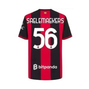 Alternative view of Maillot AC Milan Domicile 2026/2027 (Saelemaekers 56)
