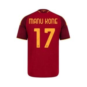 Alternative view of Maillot AS Roma Domicile 2026/2027 (Manu Kone 17)
