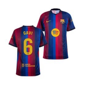 Maillot Barcelone Domicile 2026/2027 (Gavi 6)