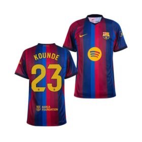 Maillot Barcelone Domicile 2026/2027 (Kounde 23)