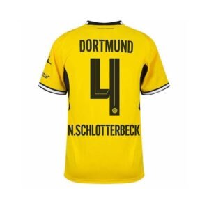 Alternative view of Maillot Borussia Dortmund Domicile 2026/2027 (N.Schlotterbeck 4)