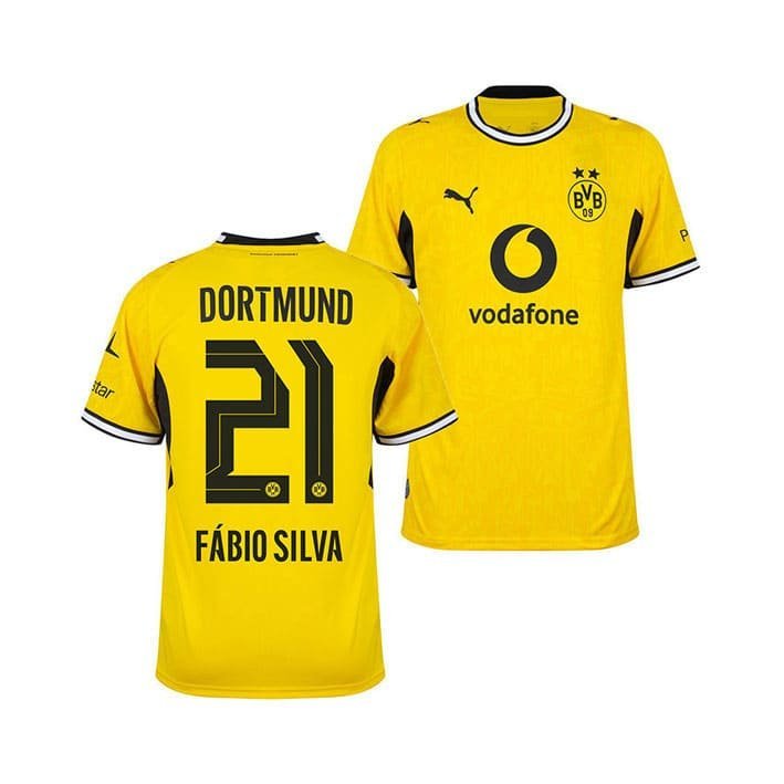 Maillot Borussia Dortmund Domicile 2026/2027 (Fábio Silva 21)