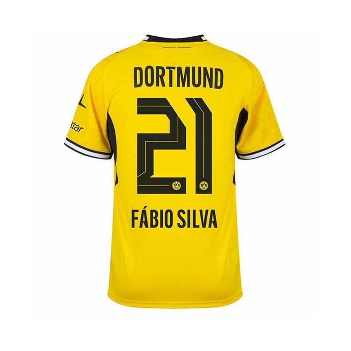 Maillot Borussia Dortmund Domicile 2026/2027 (Fábio Silva 21) – Image 2