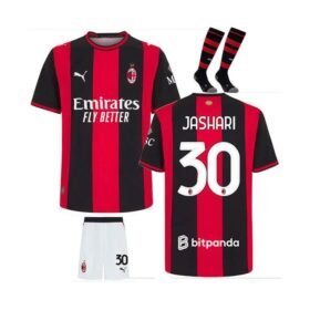 Maillot Kit AC Milan Domicile Enfant 2026/2027 (Jashari 30)