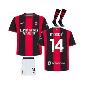 Maillot Kit AC Milan Domicile Enfant 2026/2027 (Modric 14)
