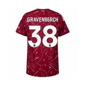 Alternative view of Maillot Liverpool Domicile 2026/2027 (Gravenberch 38)