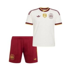 Maillot Enfant Espagne Extérieur 2026/2027 2 Étoiles