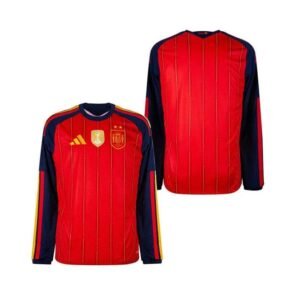 Maillot Espagne Domicile Manches Longues 2026/2027 2 Étoiles