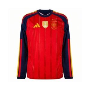 Alternative view of Maillot Espagne Domicile Manches Longues 2026/2027 2 Étoiles