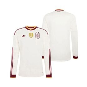 Maillot Espagne Extérieur Manches Longues 2026/2027 2 Étoiles