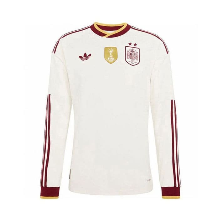 Maillot Espagne Extérieur Manches Longues 2026/2027 2 Étoiles – Image 2