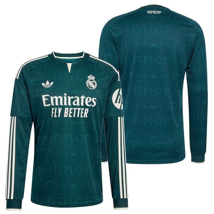 Maillot Real Madrid Extérieur Manches Longues 2026/2027