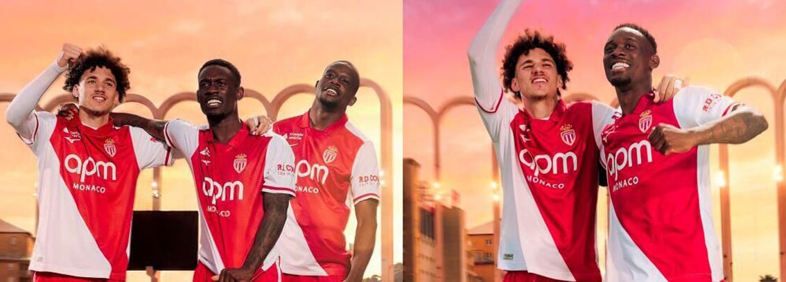 Maillots AS Monaco 2026-2027 pas cher