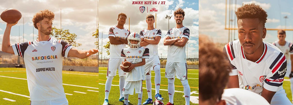 Maillots Cagliari 2026-2027 pas cher