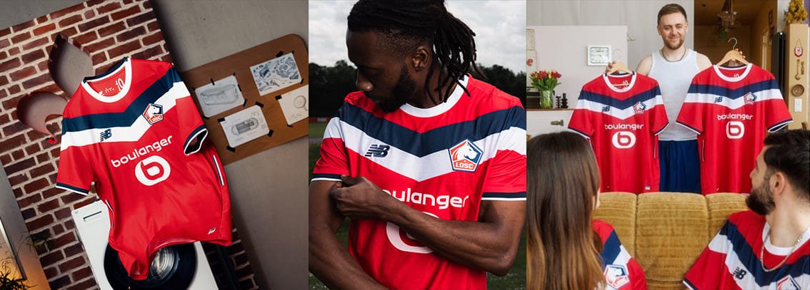 Maillots LOSC 2026-2027 pas cher