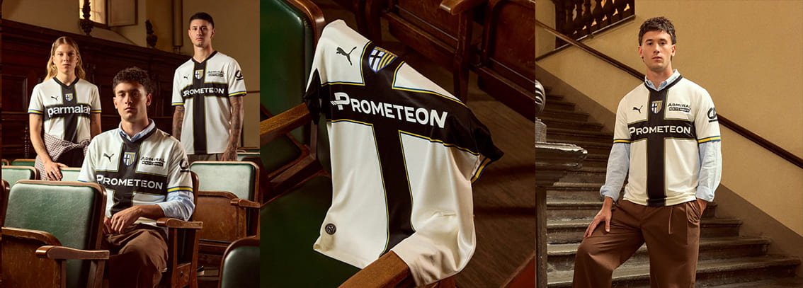 Maillots Parma 2026-2027 pas cher