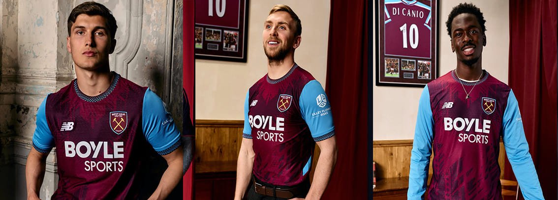 Maillots West ham United 2026-2027 pas cher Maillots West ham United 2026-2027 pas cher