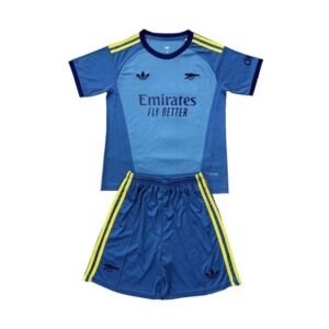 Alternative view of Maillot Enfant Arsenal Gardien 2026/27 Bleu