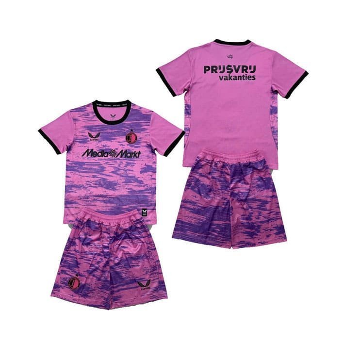Maillot Enfant Fyenoord Gardien 2026/2027 Rose