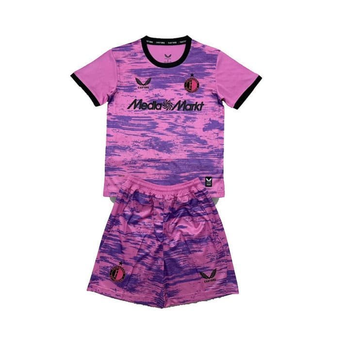 Maillot Enfant Fyenoord Gardien 2026/2027 Rose – Image 2